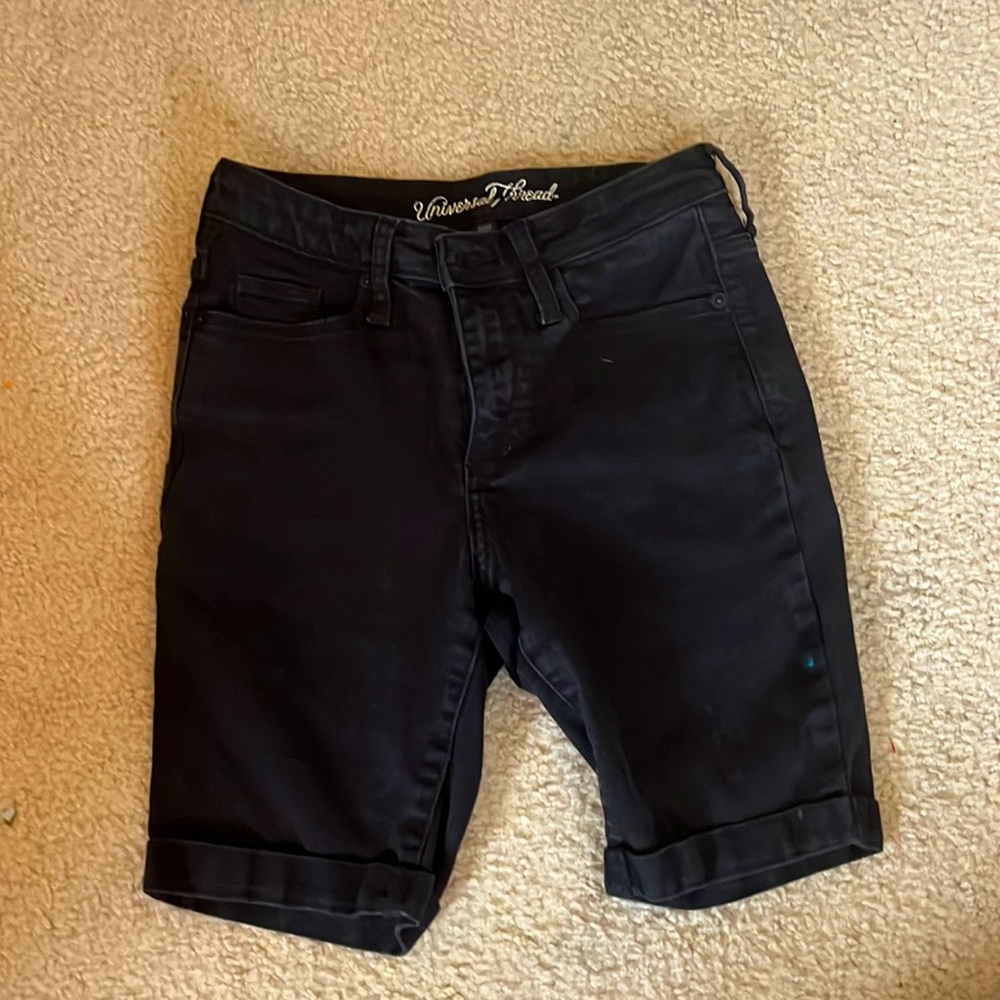 High Rise Bermuda Shorts from Target